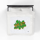 Splat! Cartoon Fun | Mix & Match Velveteen Fun-Flirty Lovers’ Blankets