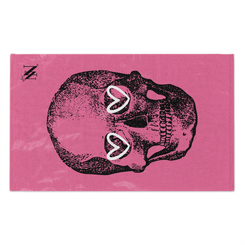 Skull Heart Eyes | Mix & Match Soft Fun-Flirty Lovers’ Towels