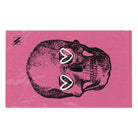 Skull Heart Eyes | Mix & Match Soft Fun-Flirty Lovers’ Towels