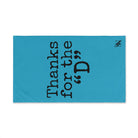 Thanks for the ’D’ Turquoise | Mix & Match Classic Fun-Flirty Lovers’ Towels