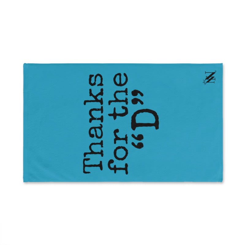 Thanks for the ’D’ Turquoise | Mix & Match Classic Fun-Flirty Lovers’ Towels