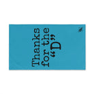 Thanks for the ’D’ Turquoise | Mix & Match Classic Fun-Flirty Lovers’ Towels