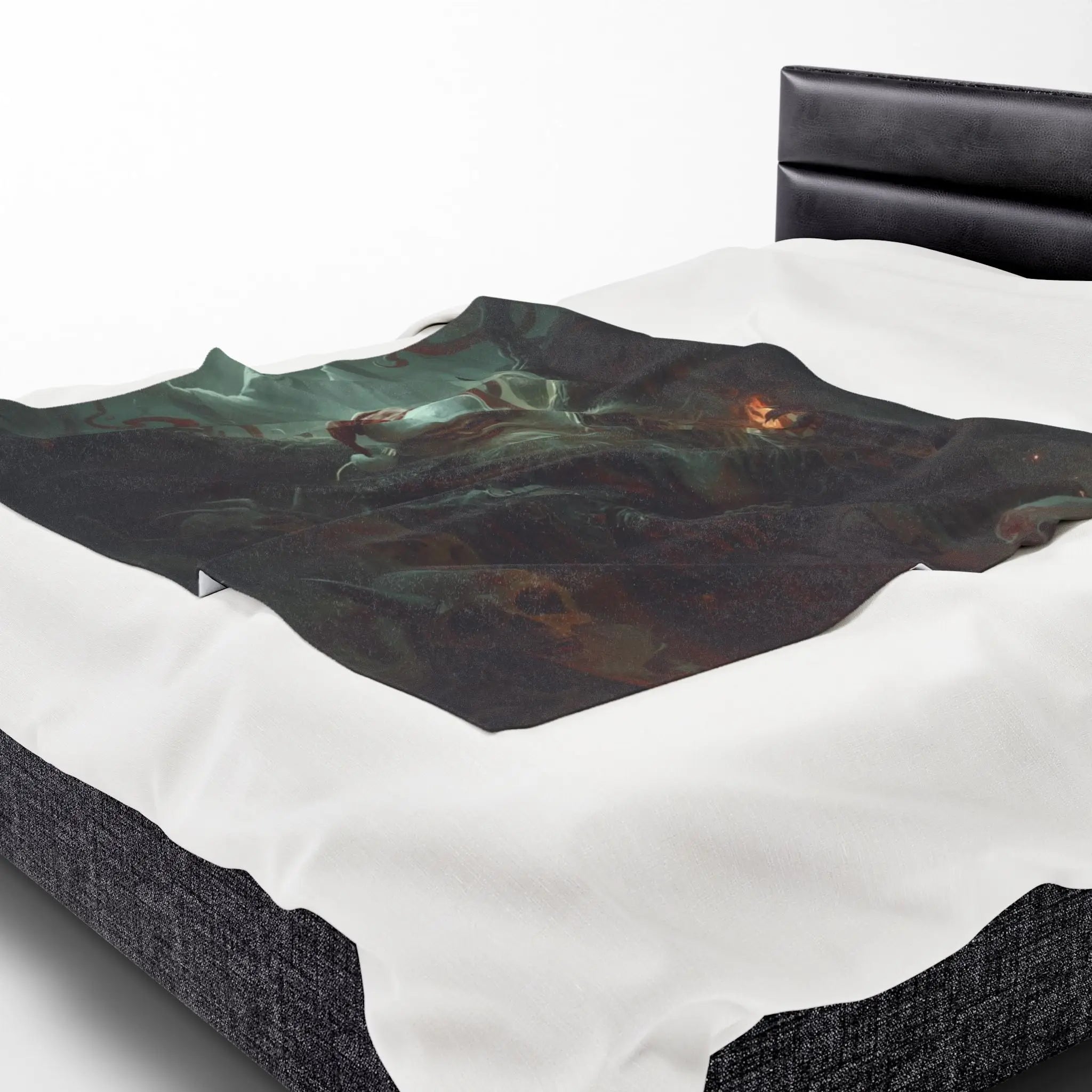 Evil Santa Christmas Fantasy | Mix & Match Soft Fun-Flirty Lovers’ Blankets