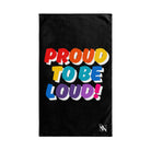 Proud to be Loud! Rainbow | Mix & Match Classic Fun-Flirty Lovers’ Towels