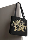 Gold Crown Birthday King | Mix & Match Fun-Flirty Lovers’ Totes