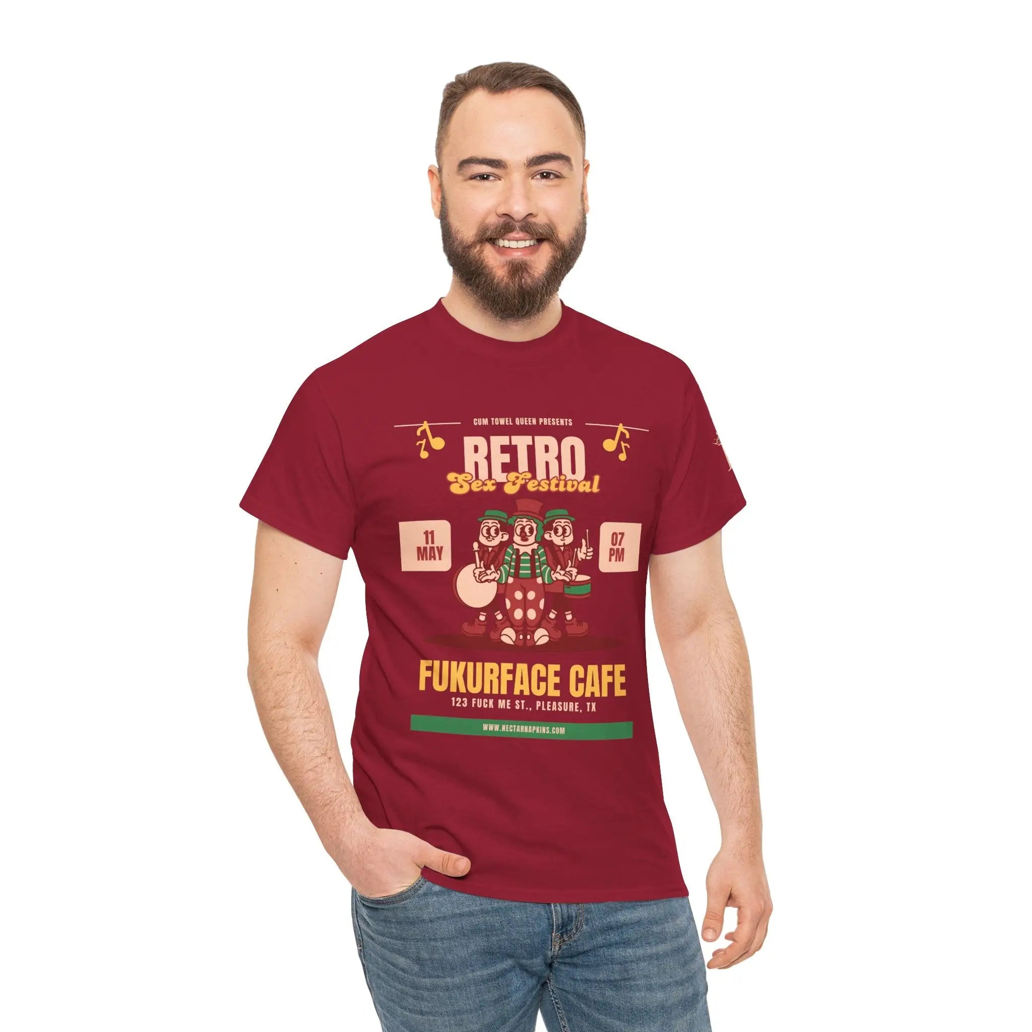 FUKURFACE Cafe | Mix & Match 100% Cotton Unisex Fun-Flirty Lovers’ Tees