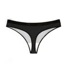 His Mustache Neon Sex Gifts Humor Naughty Women’s Thong