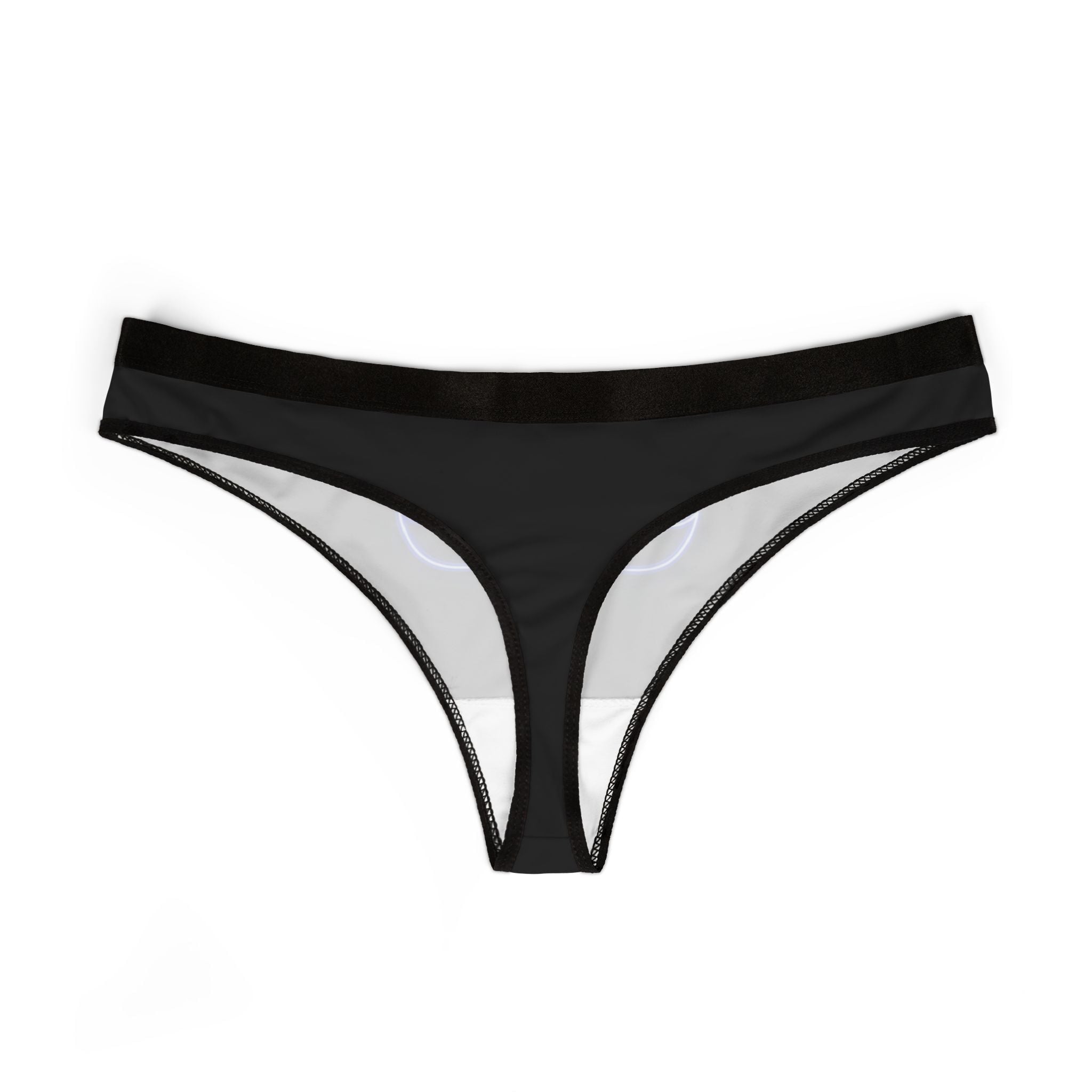 His Mustache Neon Sex Gifts Humor Naughty Women’s Thong