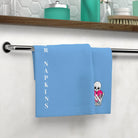 Nectar Napkins Brand Light Blue | Nectar Napkins Lils’ Fun-Flirty Lovers’ Towels