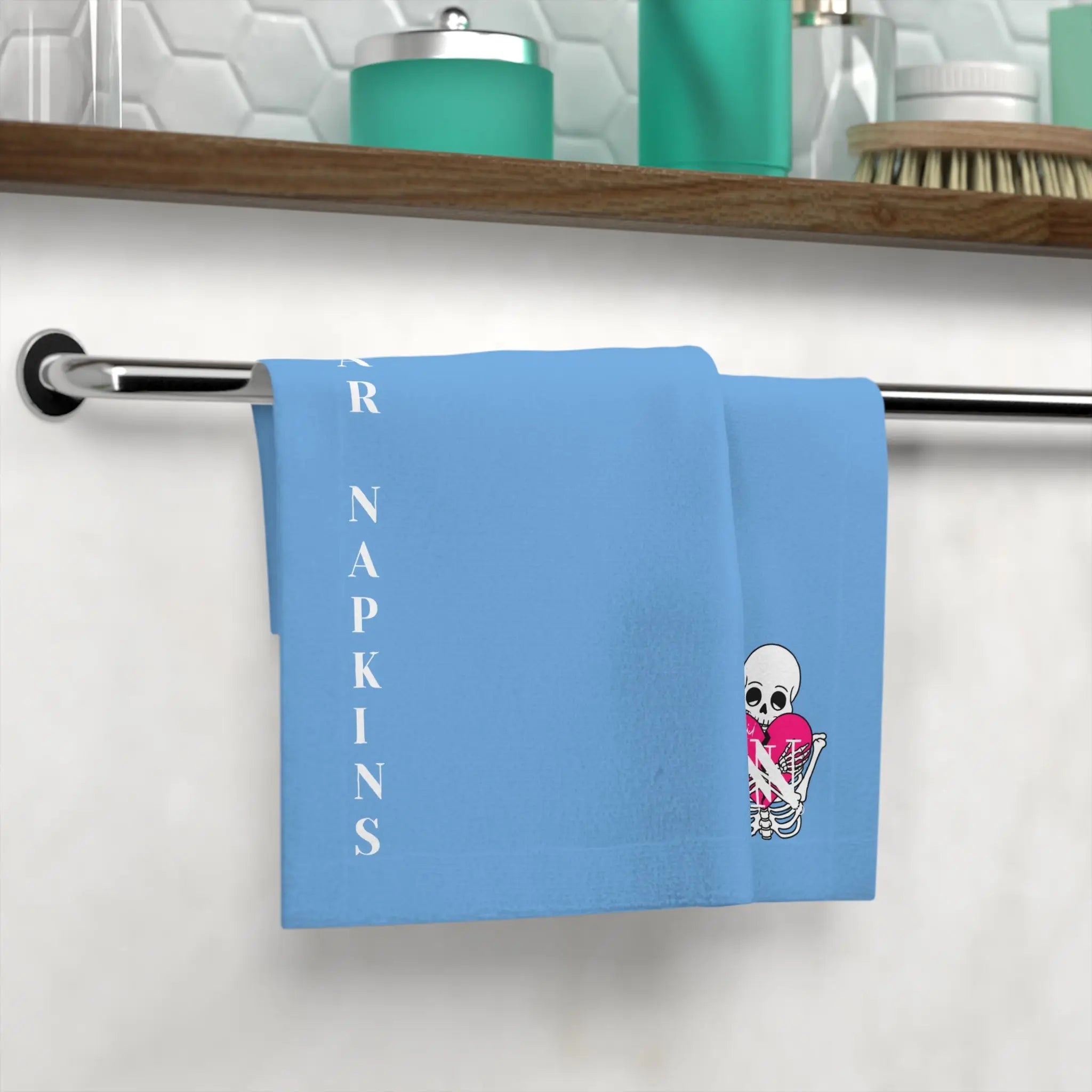 Nectar Napkins Brand Light Blue Microfiber Cum Rag