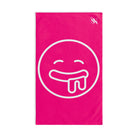 Drooling Emoji Signature Pink | Mix & Match Classic Fun-Flirty Lovers’ Towels