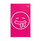Drooling Emoji Signature Pink | Mix & Match Classic Fun-Flirty Lovers’ Towels