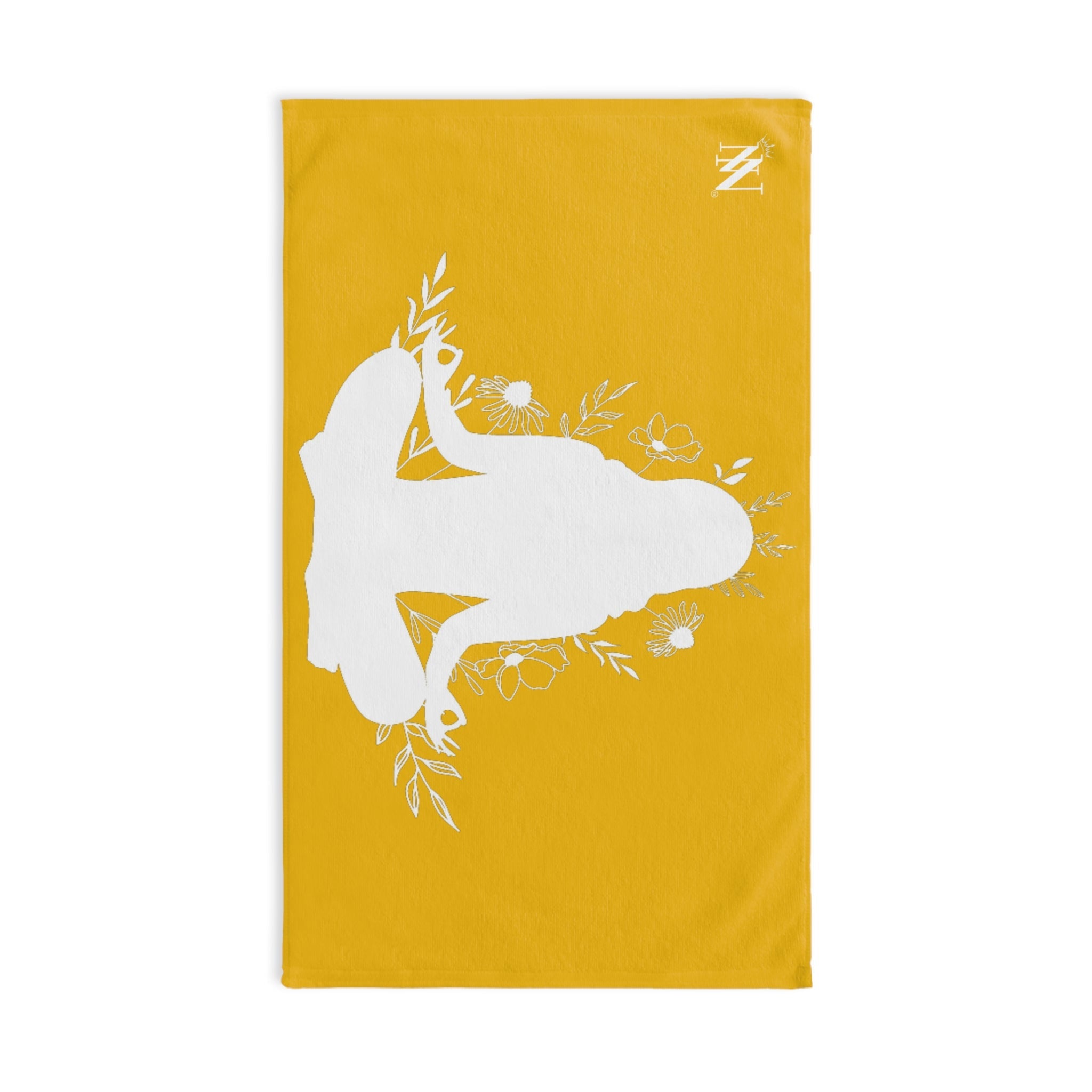 Yoga Meditation Yellow Cum Towel