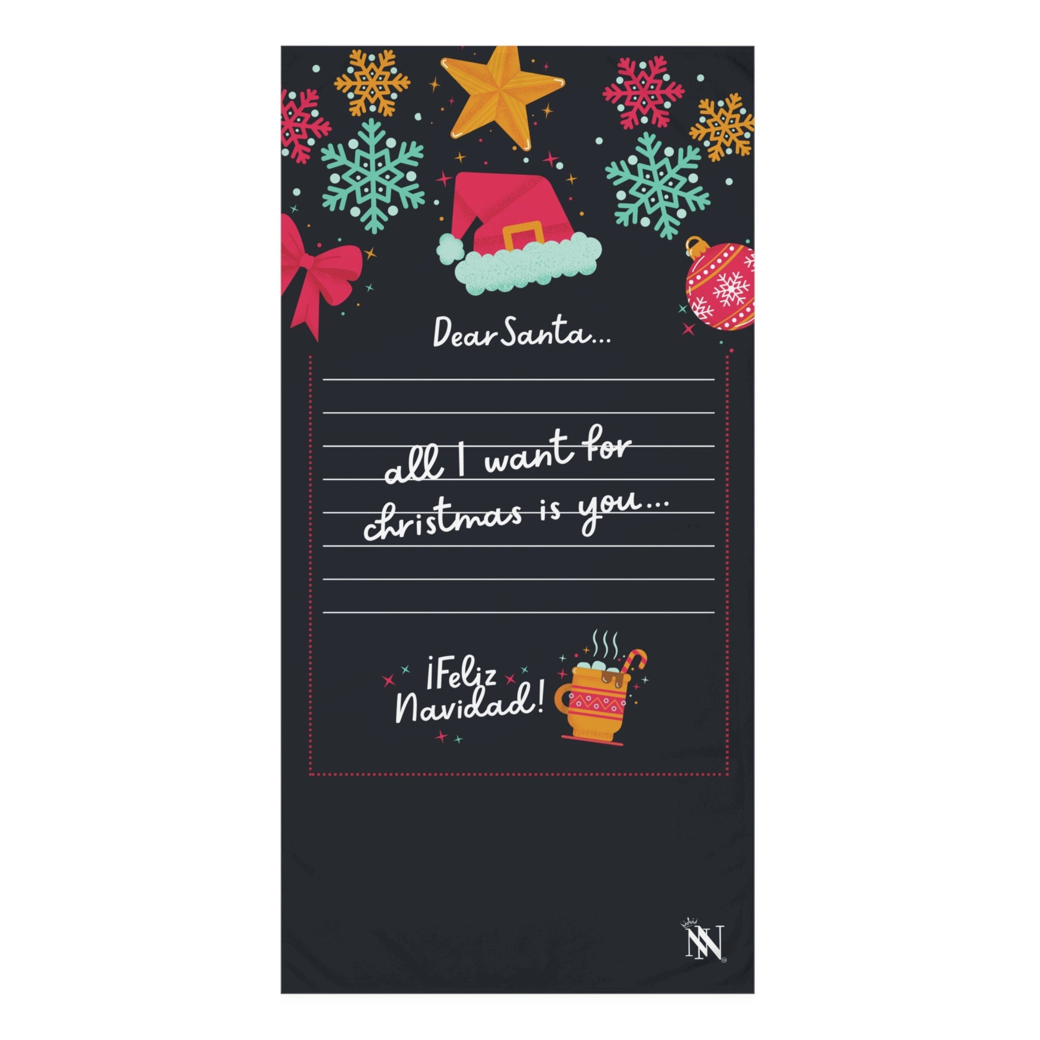 Dear Santa | Mix & Match XL Fun-Flirty Lovers’ Towels