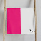 Signature Pink & Black Texas Flag Cum Towel
