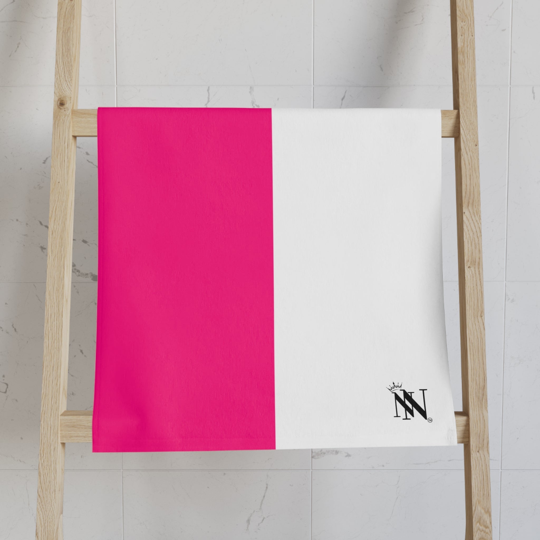 Signature Pink & Black Texas Flag Cum Towel