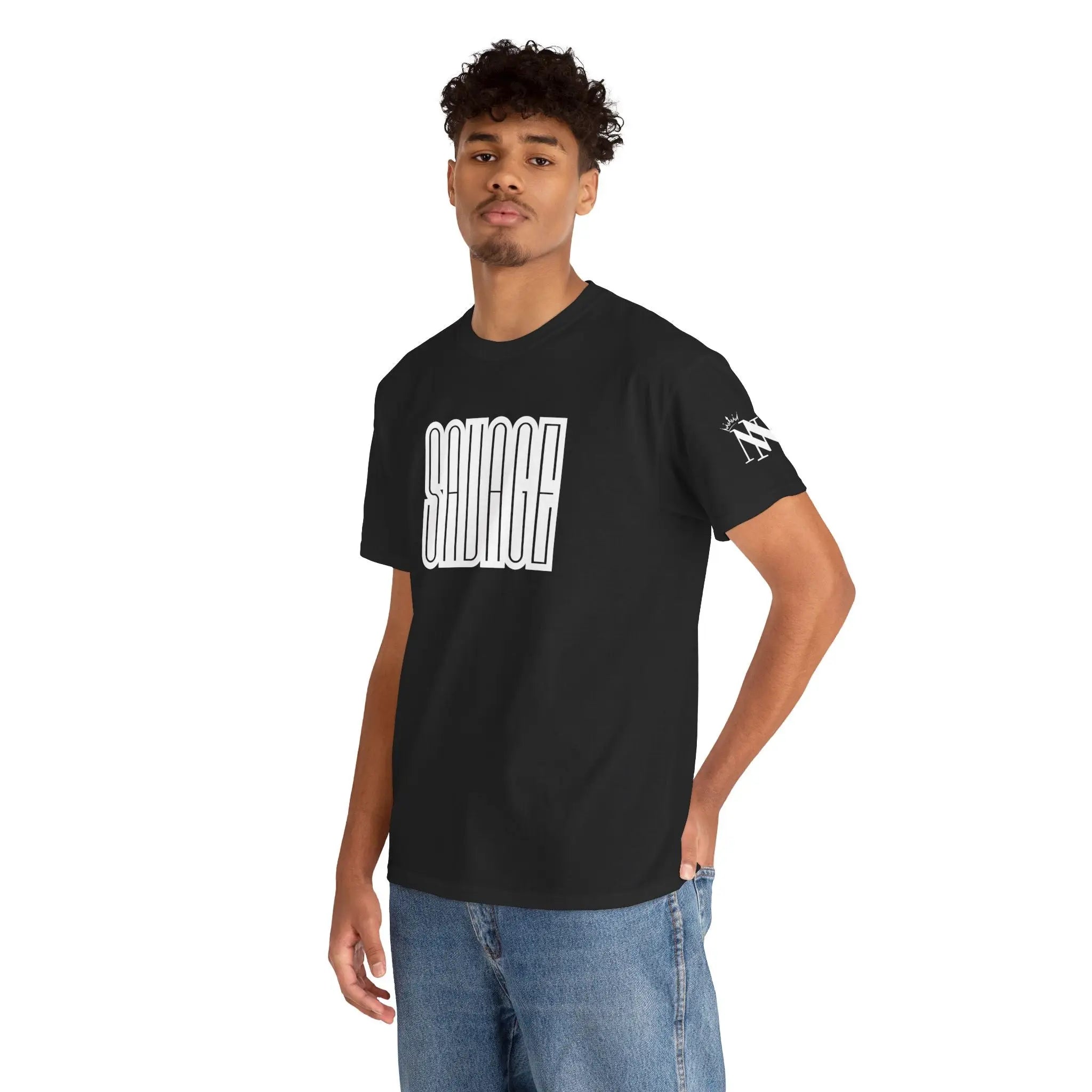 Savage | Mix & Match Cotton Unisex Fun-Flirty Lovers’ T-Shirts