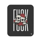 Roses Skulls & Fuck | Mix Match Fun-Flirty Lovers’ Water-Resistant Blankets