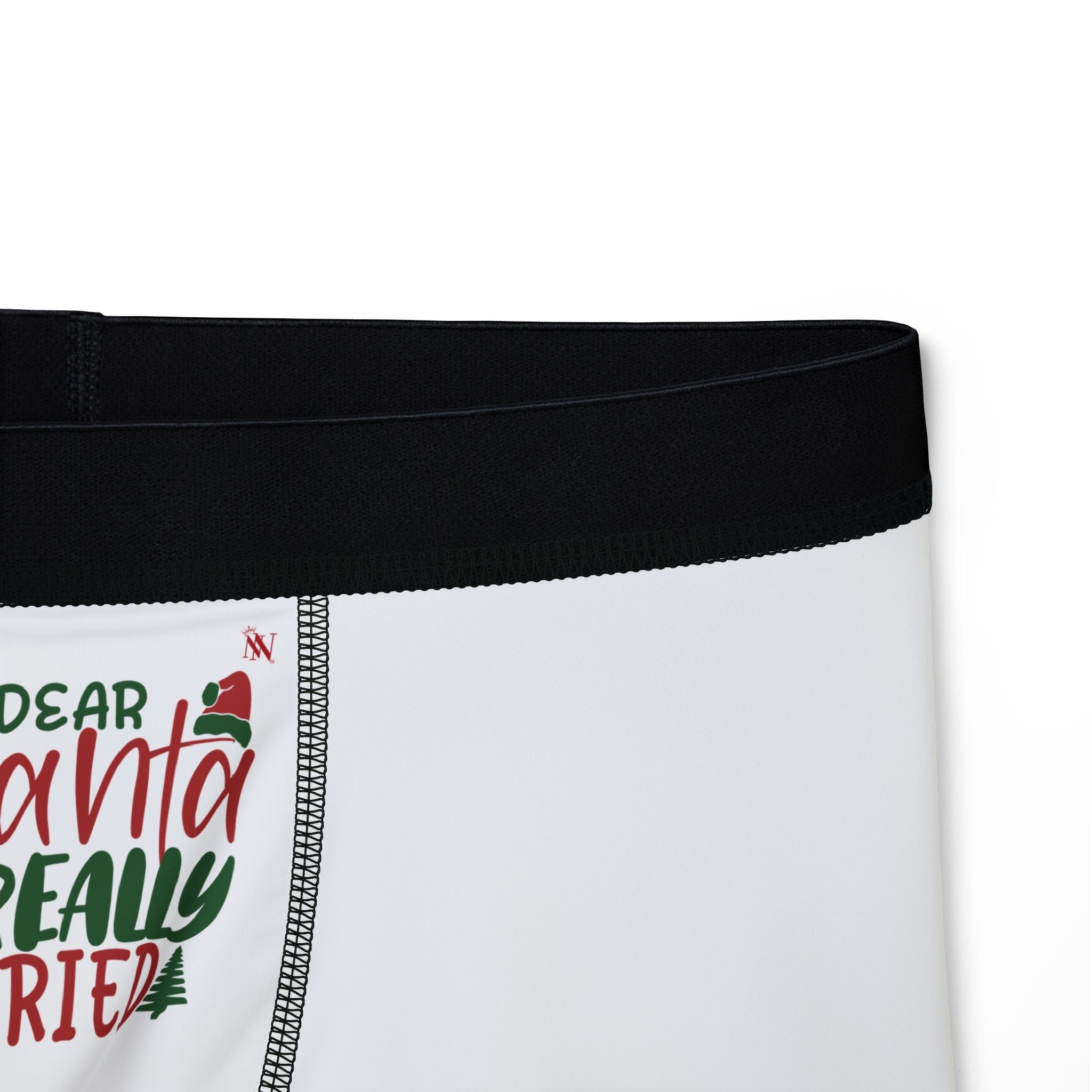 Dear Santa I Really Tried | Mix & Match Men’s Fun-Flirty Lovers’ Boxer Briefs