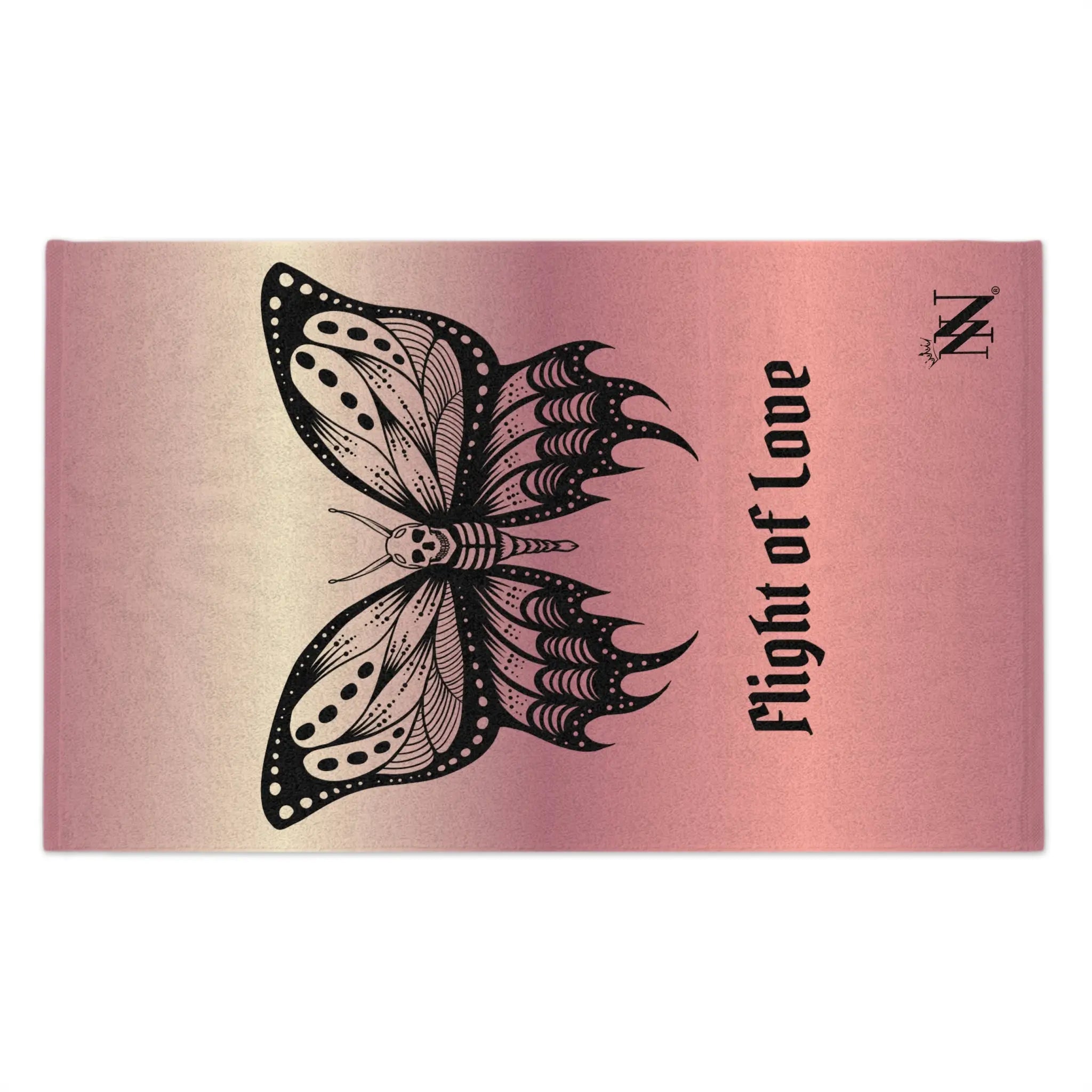 Flight of Love Skull Butterfly Sex Towel