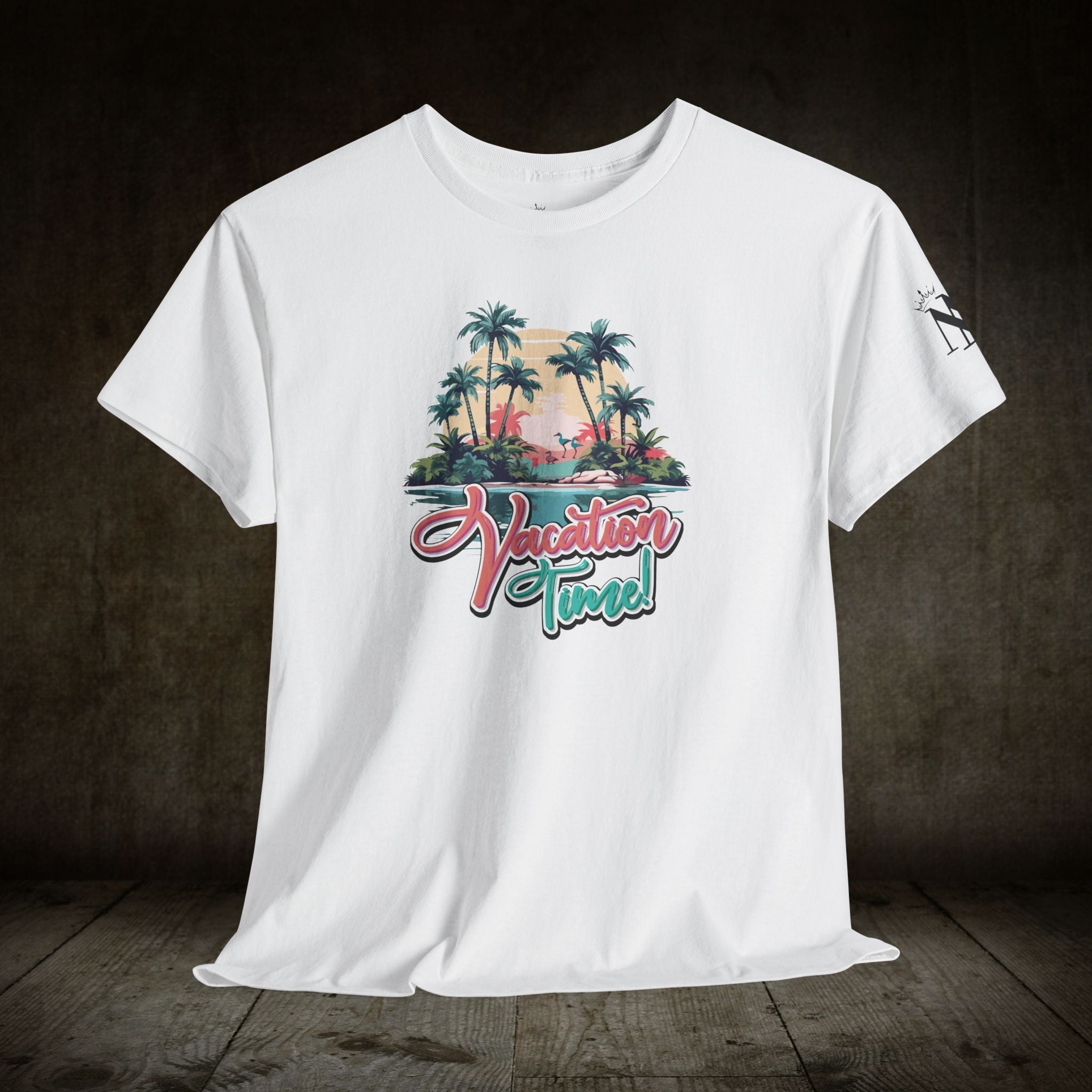 Vacation Time | Mix & Match Cotton Unisex Fun-Flirty Lovers’ T-Shirts