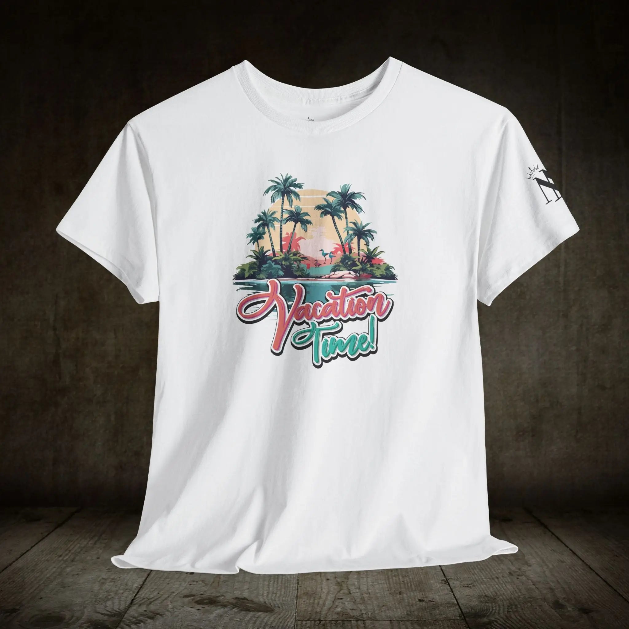 Vacation Time | Mix & Match Cotton Unisex Fun-Flirty Lovers’ T-Shirts