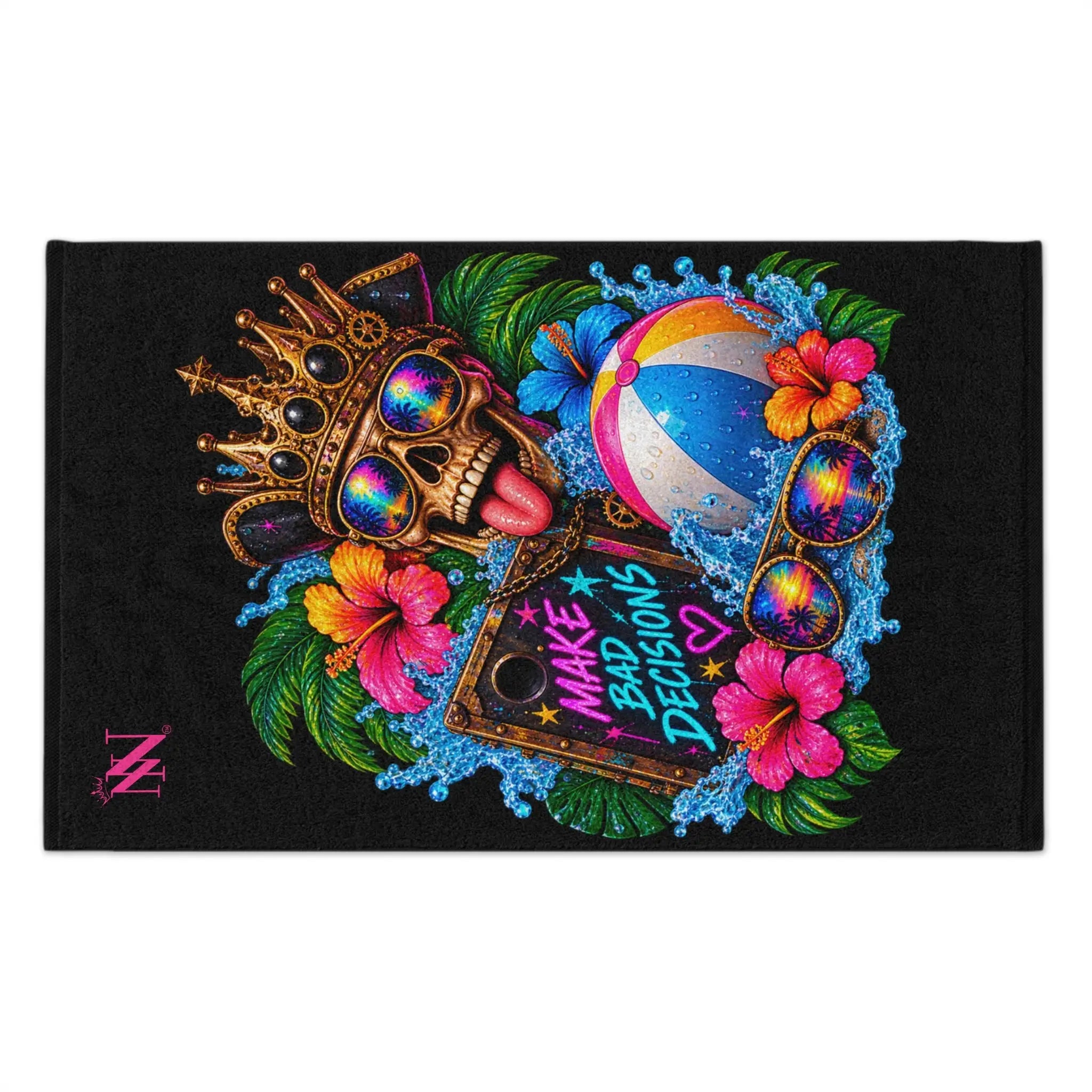 Make Bad Decisions Beach Day Sex Towel