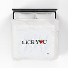 Lick You Love | Mix & Match Velveteen Fun-Flirty Lovers’ Blankets