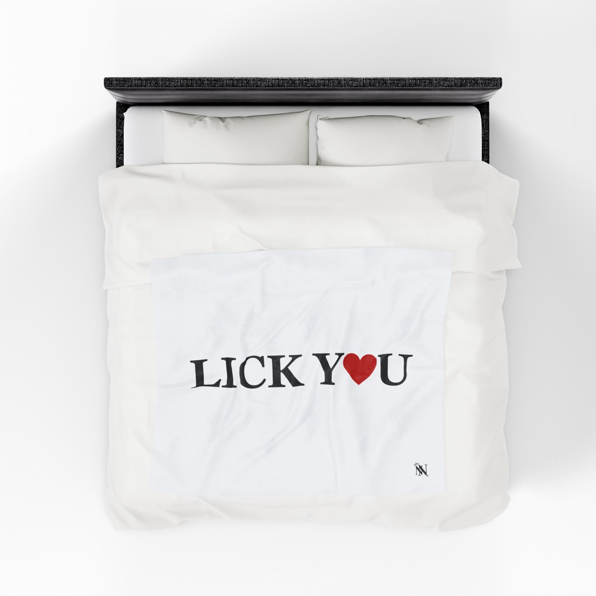Lick You Love | Mix & Match Velveteen Fun-Flirty Lovers’ Blankets