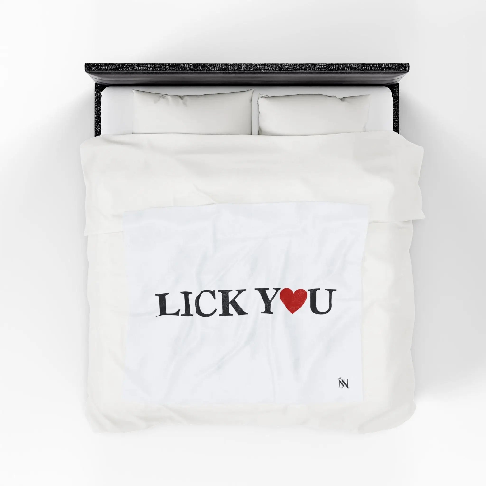 Lick You Love | Mix & Match Velveteen Fun-Flirty Lovers’ Blankets