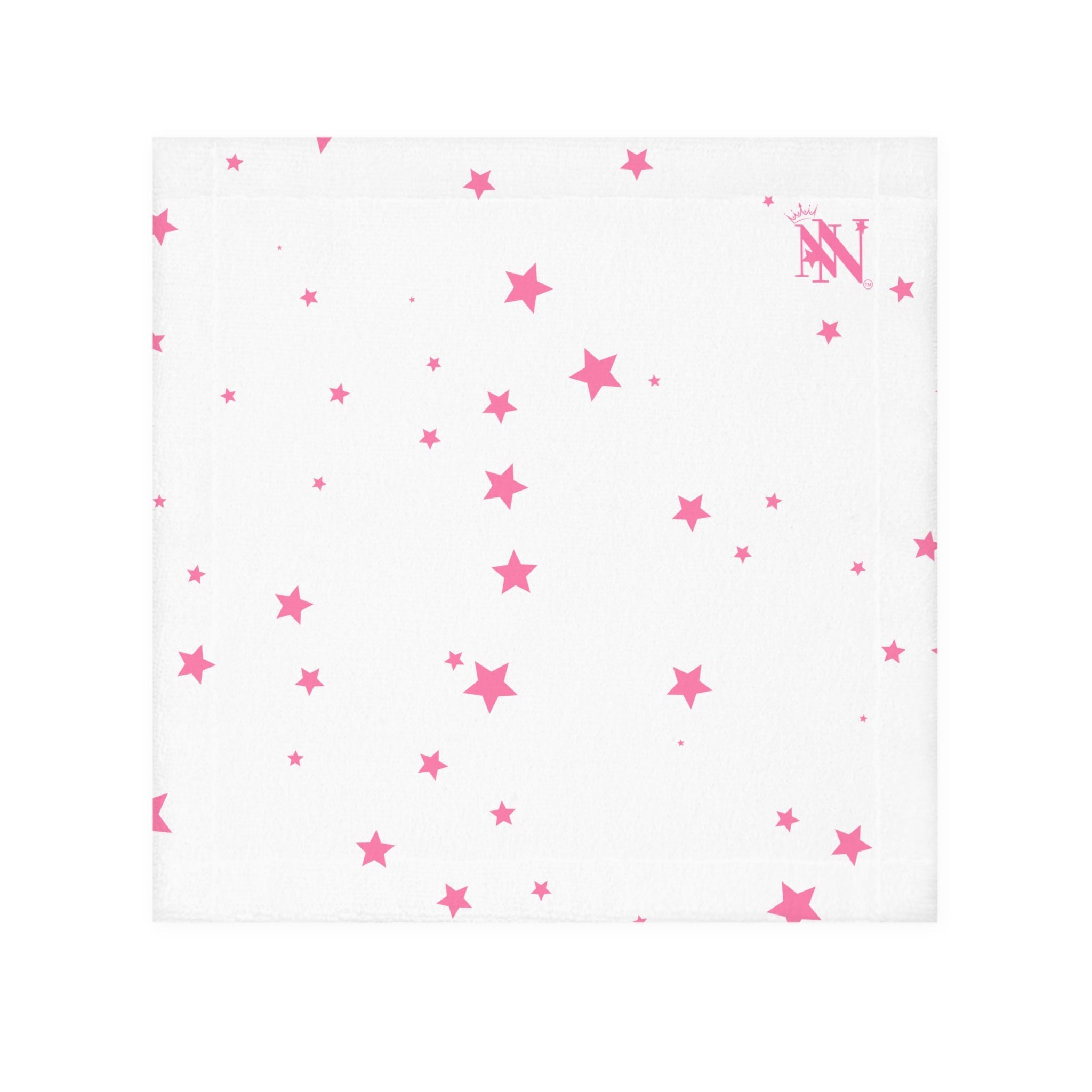Pink Star Pattern | Mix & Match Lils’ Fun-Flirty Lovers’ Towels