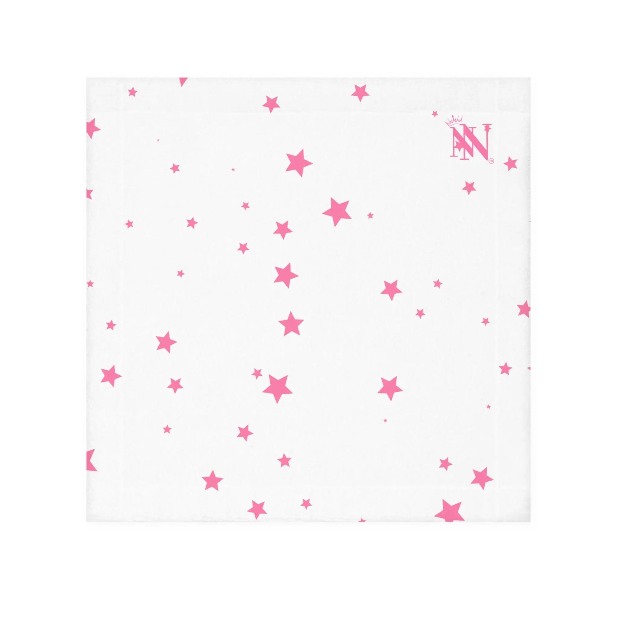 Pink Star Pattern | Mix & Match Lils’ Fun-Flirty Lovers’ Towels
