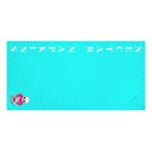Nectar Napkins Brand Neon Blue Over Sized Sex Towel