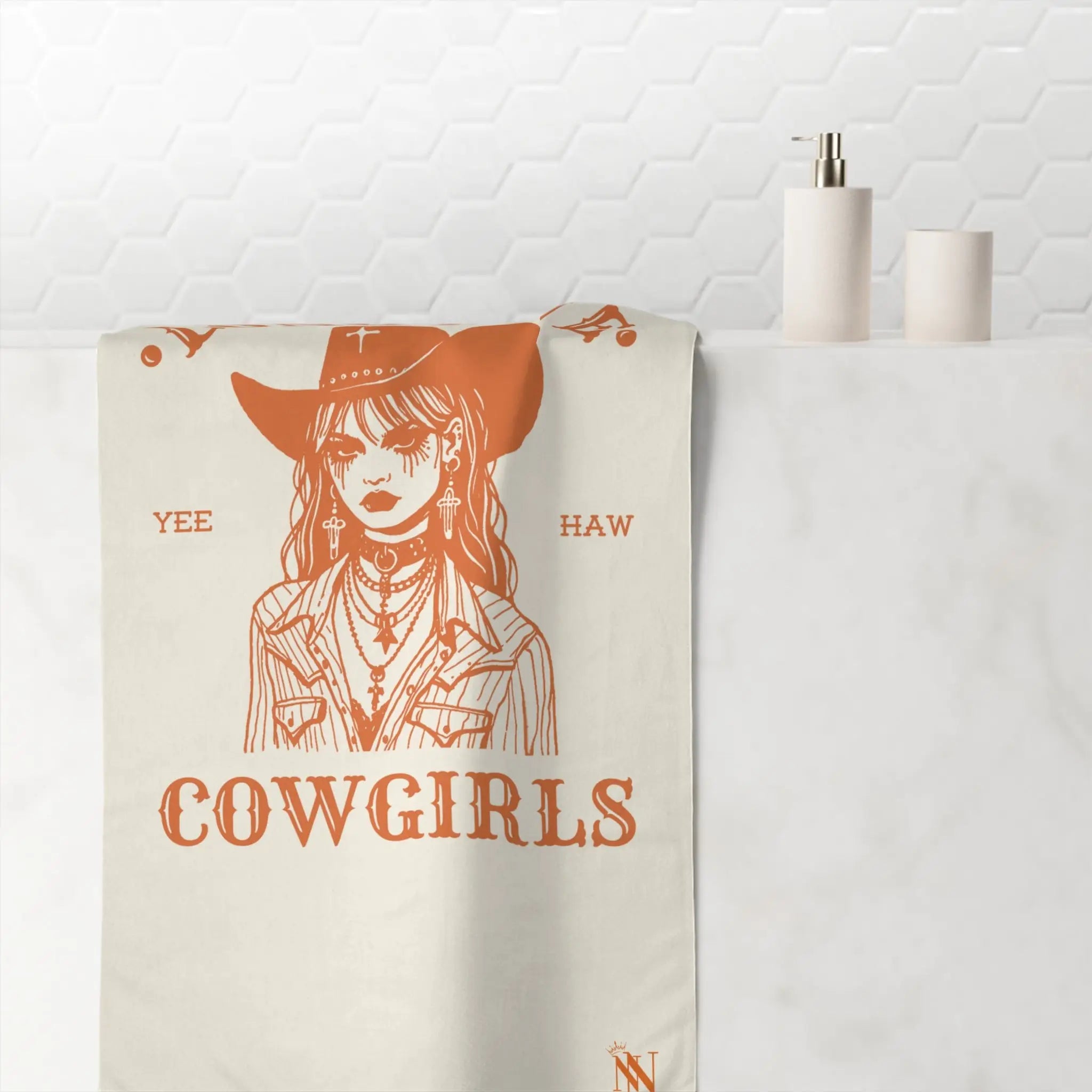 Long Live Cowgirls | Mix & Match XL Fun-Flirty Lovers’ Towels