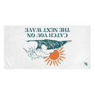 Catch You on the Next Wave | Mix & Match XL Fun-Flirty Lovers’ Towels
