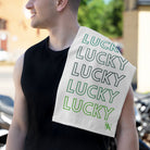 Lucky Multiple Times St. Patrick’s Day | Mix & Match Soft Fun-Flirty Lovers’ Towels