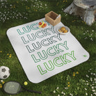 Lucky Multiple Times St. Patrick’s Day Storage Friendly Water-Resistant Sex Blanket