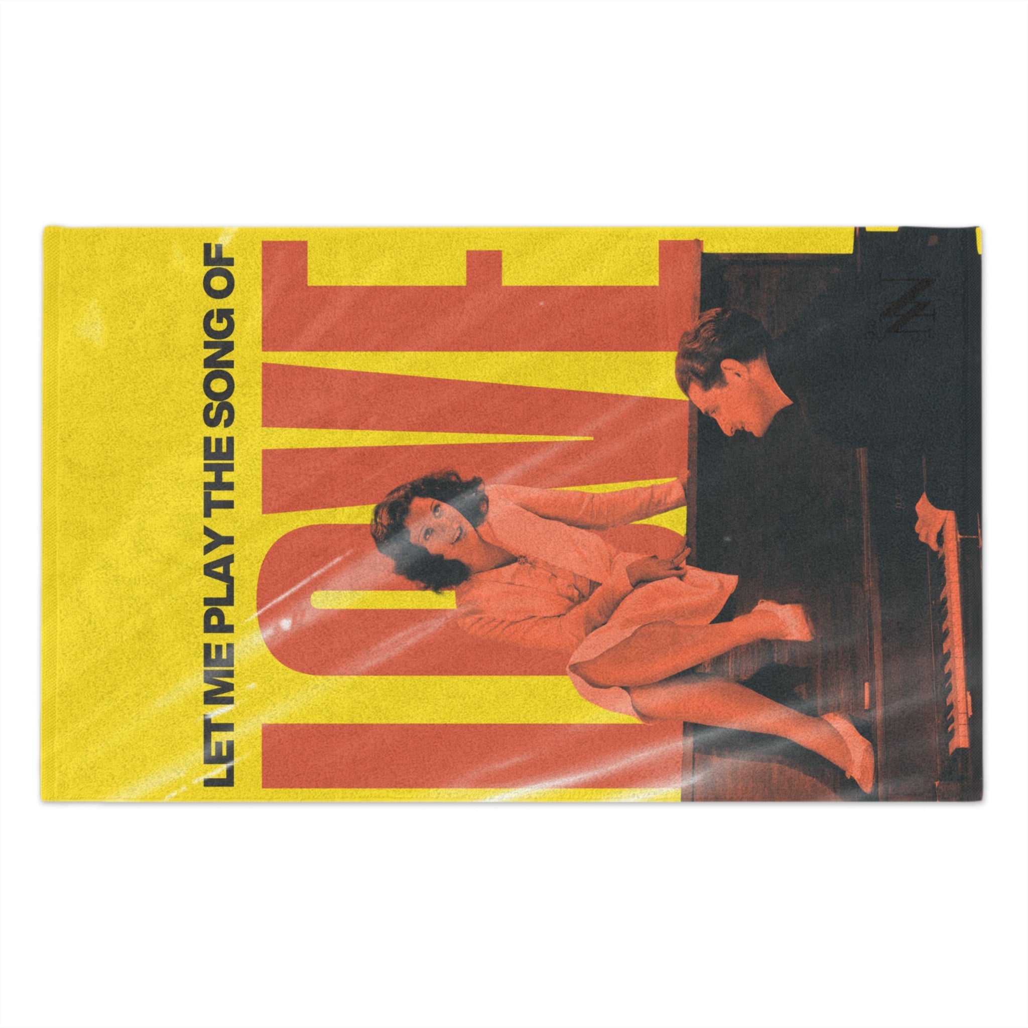 Let Me Play the Song of Love | Mix & Match Soft Fun-Flirty Lovers’ Towels