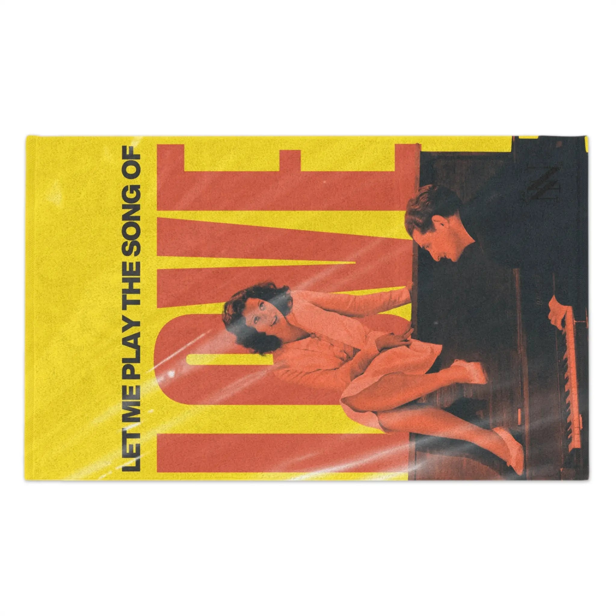 Let Me Play the Song of Love | Mix & Match Soft Fun-Flirty Lovers’ Towels