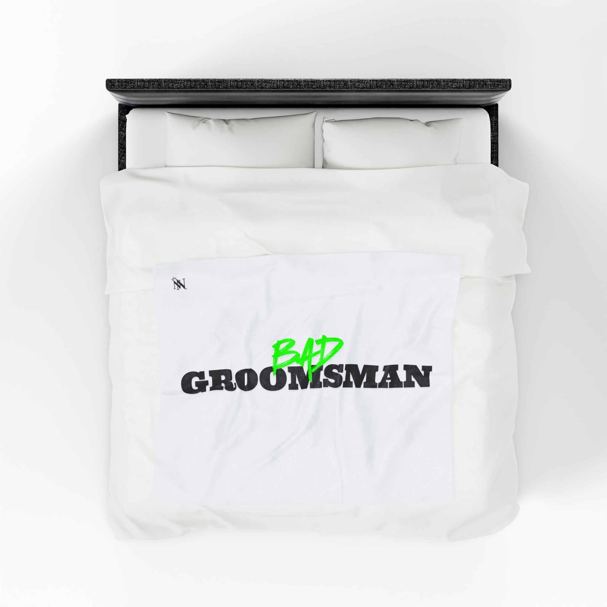 Bad Groomsman | Mix & Match Velveteen Fun-Flirty Lovers’ Blankets