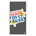 Have Fun Sticker | Mix & Match Naughty XL Fun-Flirty Lovers’ Towels