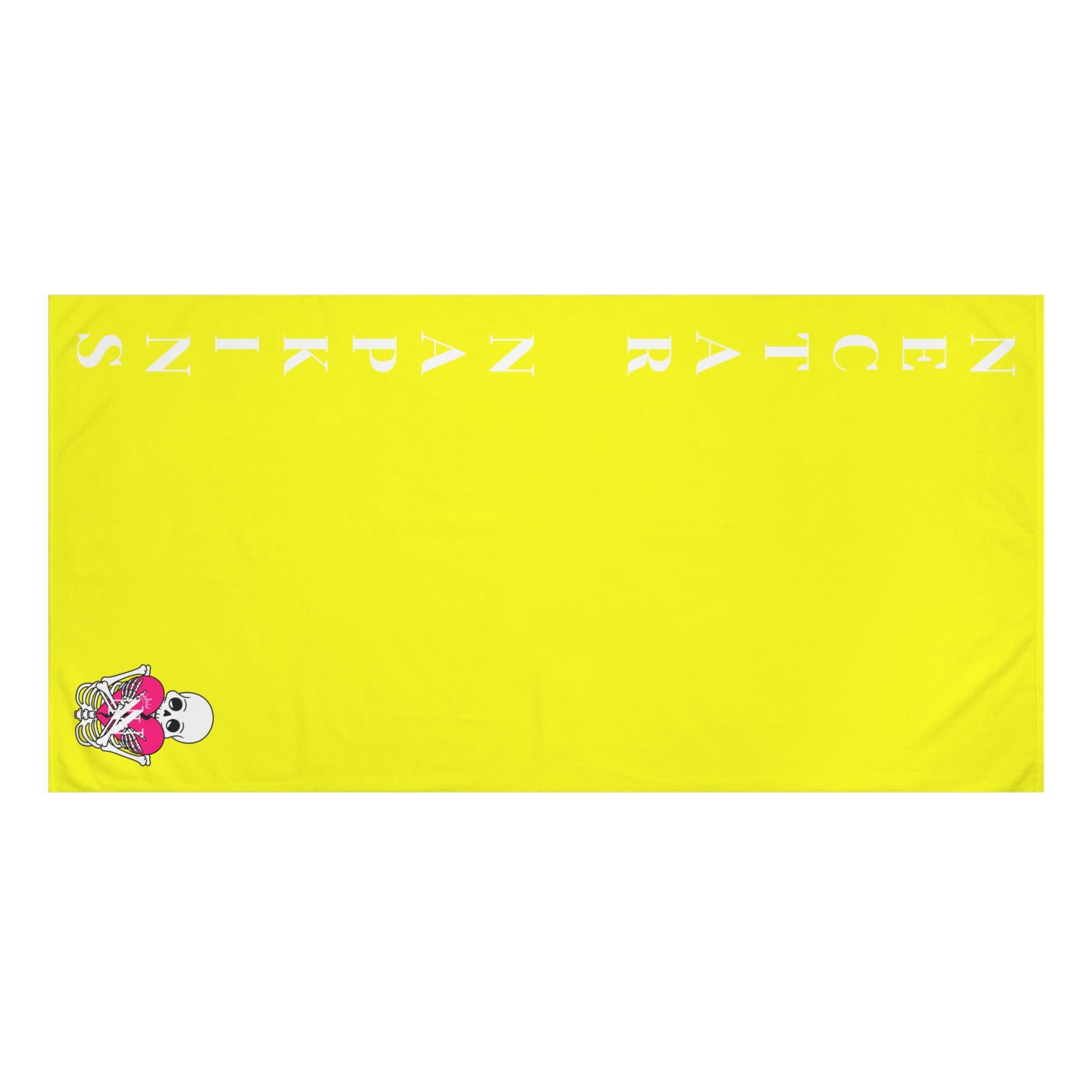 Nectar Napkins Brand Neon Yellow Over Sized Sex Towel