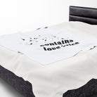 Contains Love Juice | Mix & Match Fun-Flirty Lovers’ Blankets