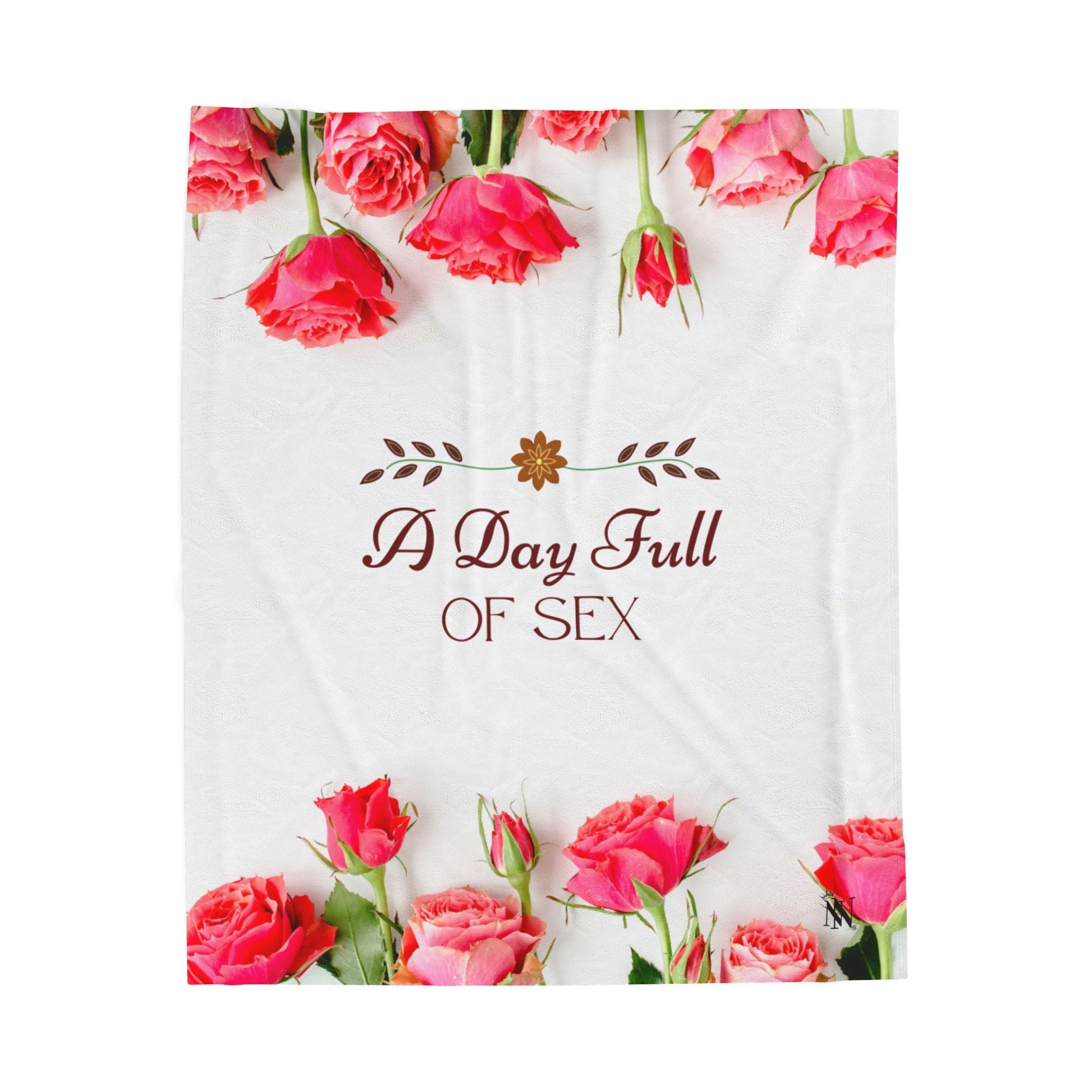 A Day Full of Sex | Mix & Match Soft Fun-Flirty Lovers’ Blankets
