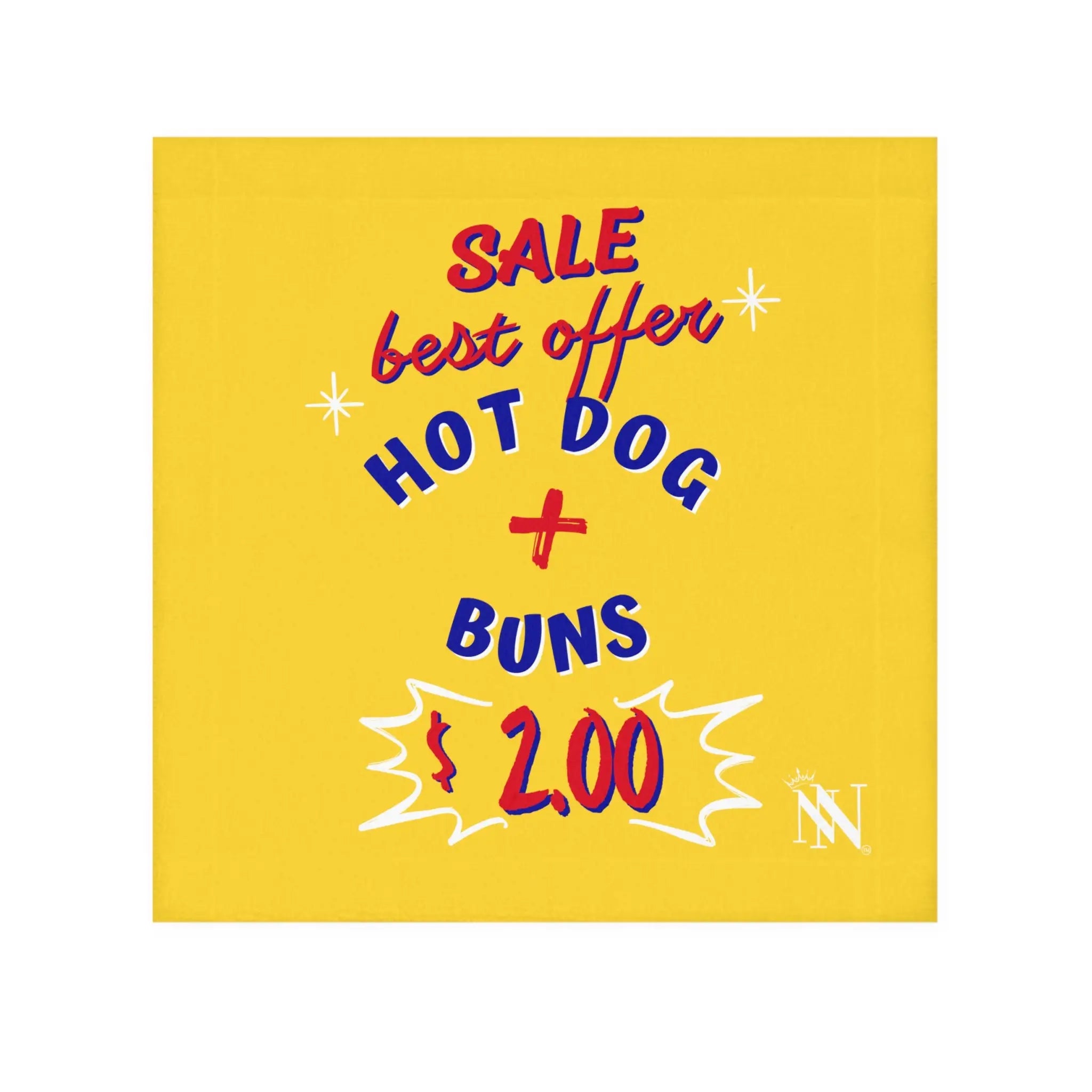 Hot Dog + Buns | Mix & Match Lils’ Fun-Flirty Lovers’ Towels
