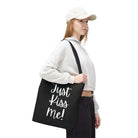 Crowned Just Kiss Me! Tote Bag