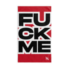 FUCK ME Block Letter Red | Mix & Match Classic Fun-Flirty Lovers’ Towels