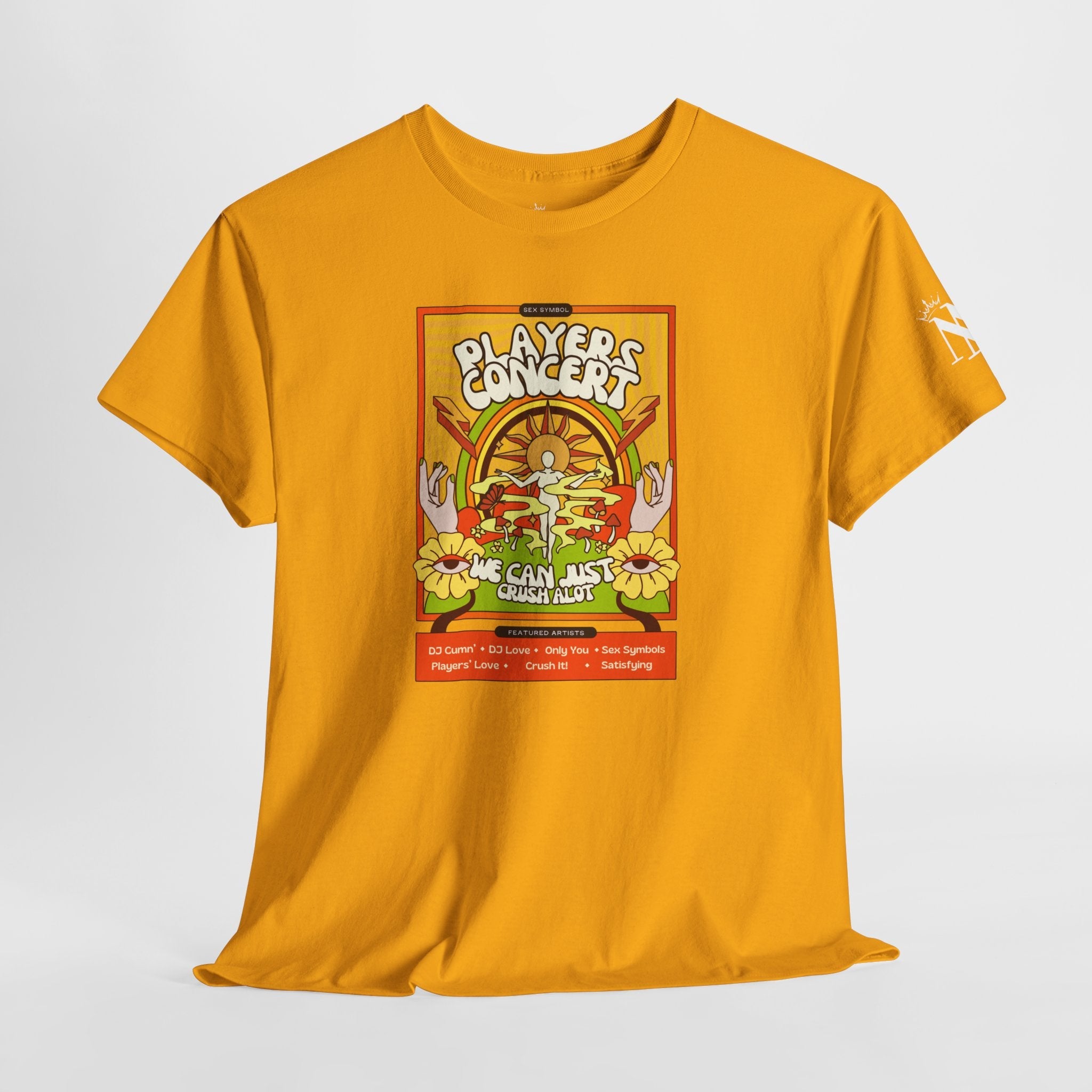 Psychedelic Players Concert Cotton T-Shirt