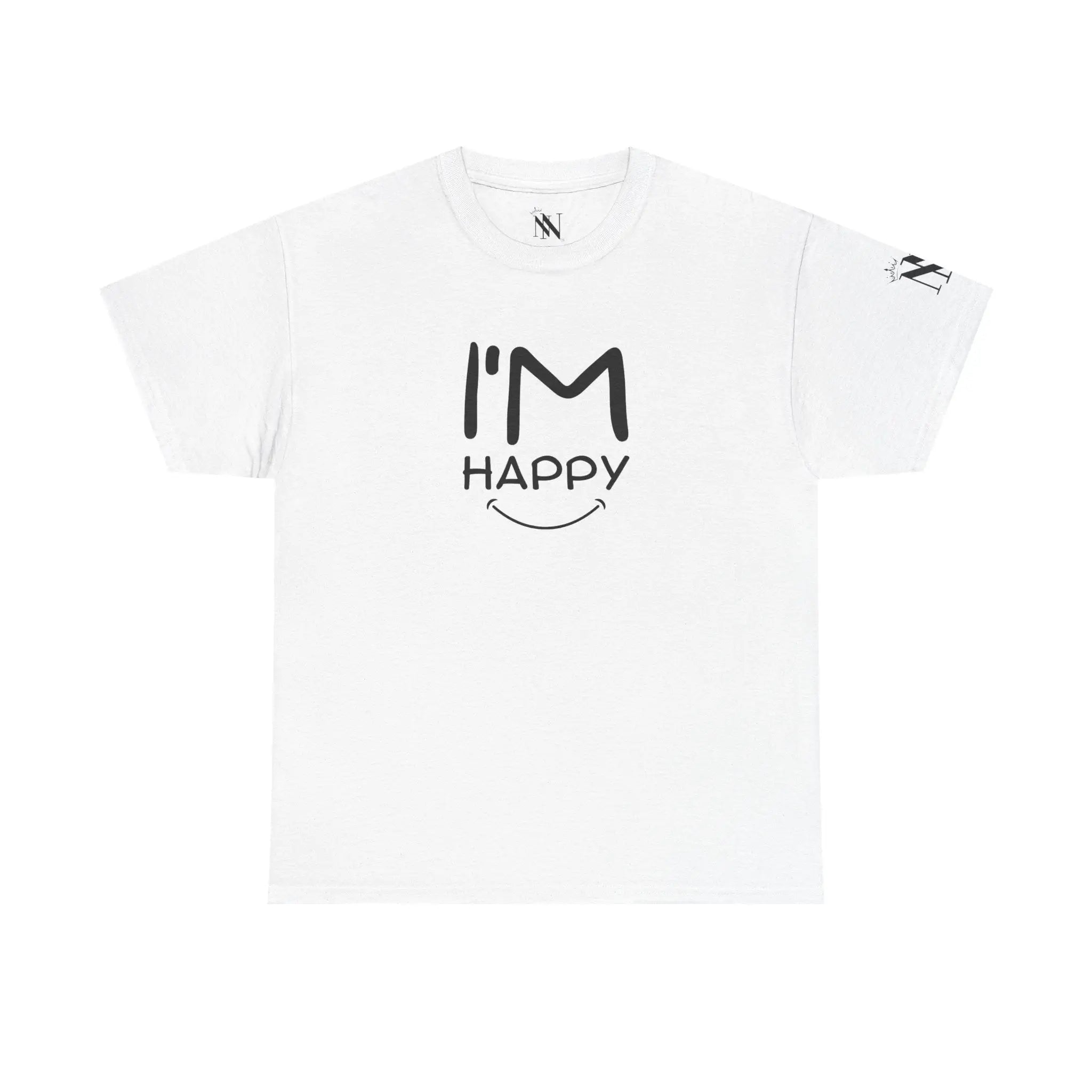 I’m Happy Smile | Mix & Match Cotton Unisex Fun-Flirty Lovers’ T-Shirts