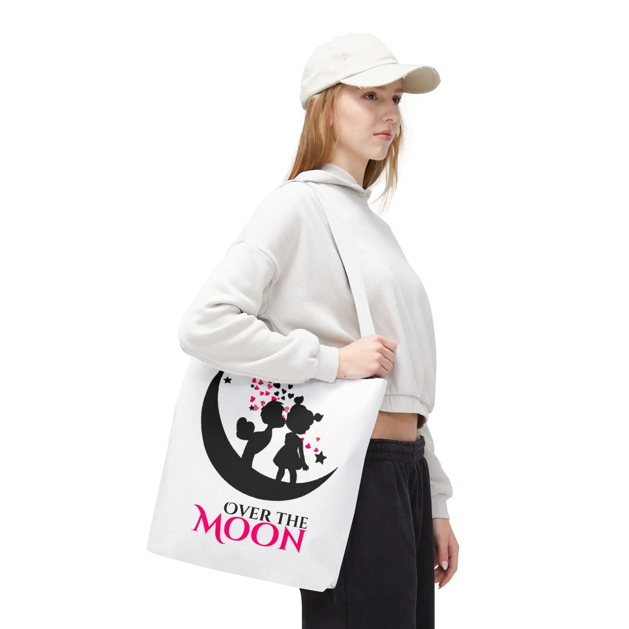 Over the Moon Tote Bag